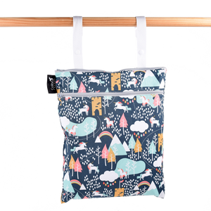 Colibri - Double Duty Wet Bag Fairy Tale Made in Canada All Things Being Eco