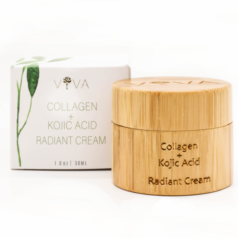 Viva Organics - Collagen and Kojic Acid Cream All Things Being Eco Organic Skin Care Store Chilliwack