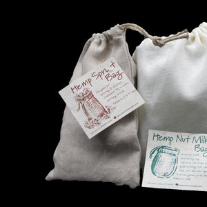 Envirothreads - Hemp Sprout Bag All Things Being Eco Grow Your Own Sprouts