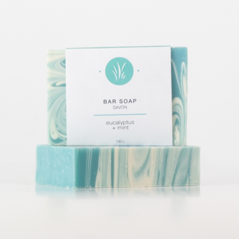 All Things Jill - Package Free Eucalyptus Mint Bar Soap