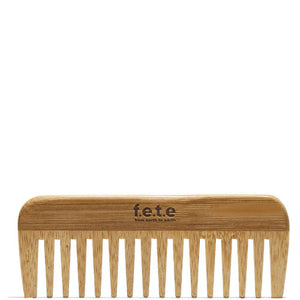 F.E.T.E. - Bamboo Detangling Comb | Eco Friendly Hair Styling Tools all things being eco chilliwack biodegradable zero waste