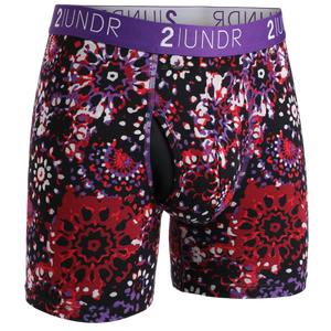 2UNDR - Printed Swing Shift Boxer Fireworks