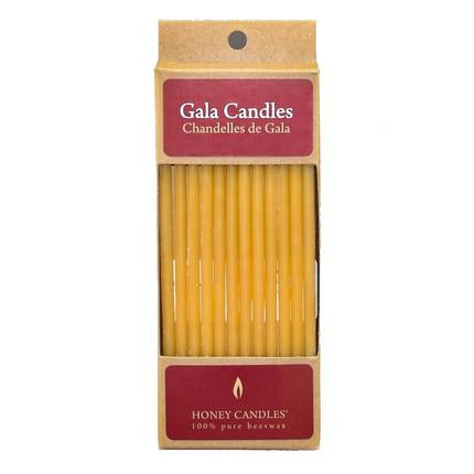 Honey Candles - Gala Natural Beeswax Candles all things being eco chilliwack