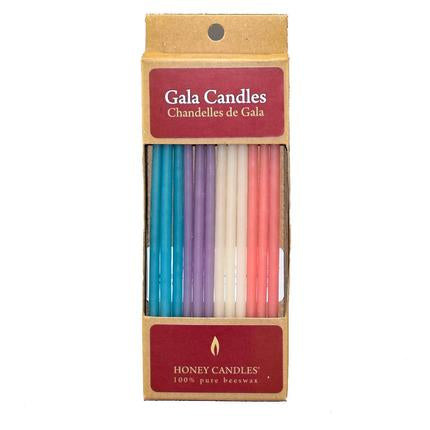 Honey Candles - Gala Pastel Beeswax Candles all things being eco chilliwack