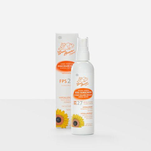 The Green Beaver Company - 27 SPF Kids Sunscreen Spray All THings Being Eco CHilliwack Zero Waste Refillery
