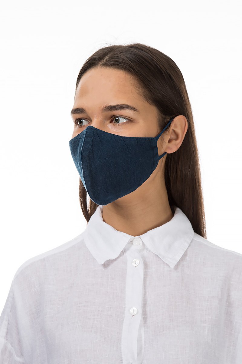 Grizas - Adult 100% Linen Reusable Fabric Face Masks