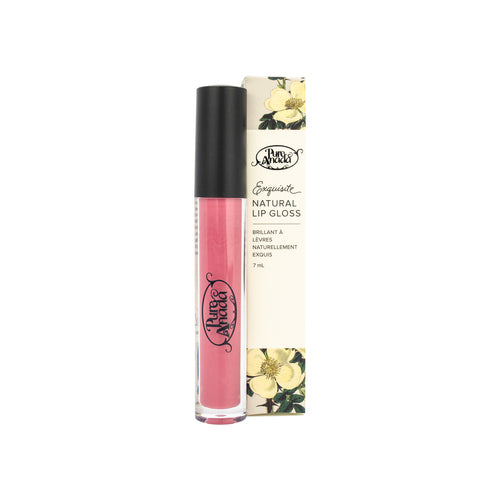 Pure Anada - Exquisite Natural Matte Lip Gloss Guava All Things Being Eco Chilliwack Organic Makeup