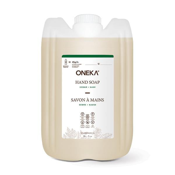 Oneka - Cedar & Sage Body Wash/Hand Soap Refill