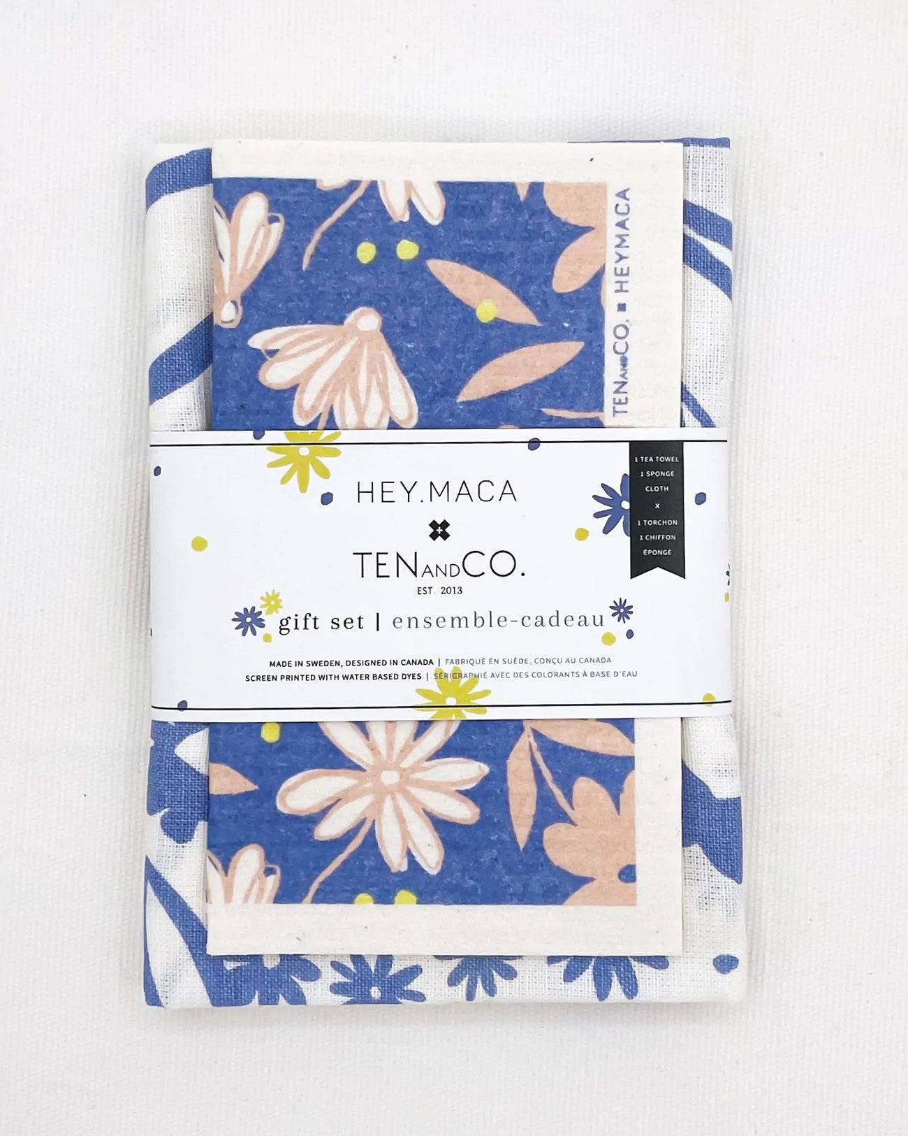 Ten and Co. - Tea Towel and Sponge Gift Sets