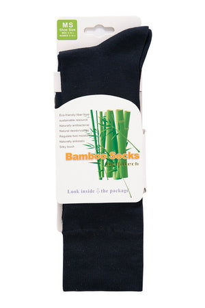 Hiltech Bamboo - Dress Socks Navy medium