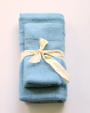 Hiltech Bamboo - 100% Bamboo Small Towel Sets All Things Being Eco Chilliwack Bamboo Towels Blue
