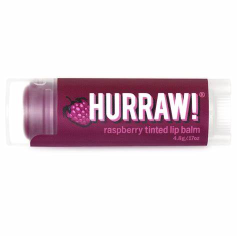 Hurraw! - Raspberry Tinted Lip Balm Vegan Cruelty Free All Things Being Eco