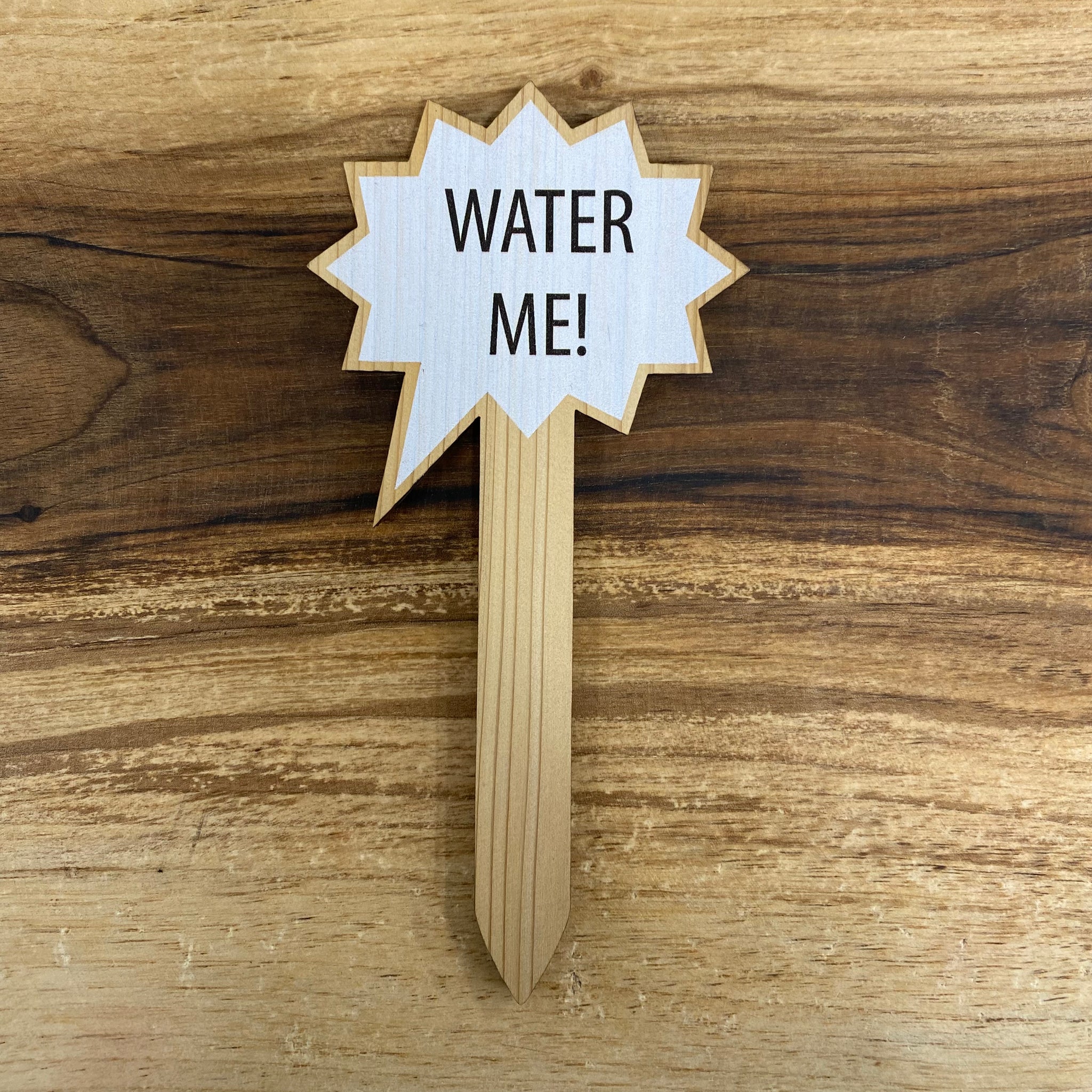 Woodly - Reclaimed Wood Garden and Plant Stakes - all things being eco chilliwack - water me