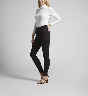 Silver Jeans - Infinite Fit High Rise 29" Eco Responsible Jeans Black all things being eco chilliwack