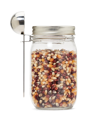 Jarware - Mason Jar Regular Mouth Stainless Steel Spoon Clip All Things Being Eco Chilliwack Zero Waste Living Specialty Store
