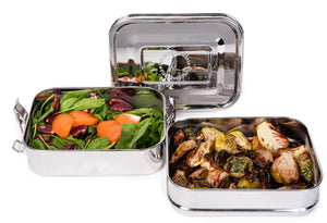Life Without Waste - Stainless Steel Tiffin Lunchbox All Things Being Eco Chilliwack