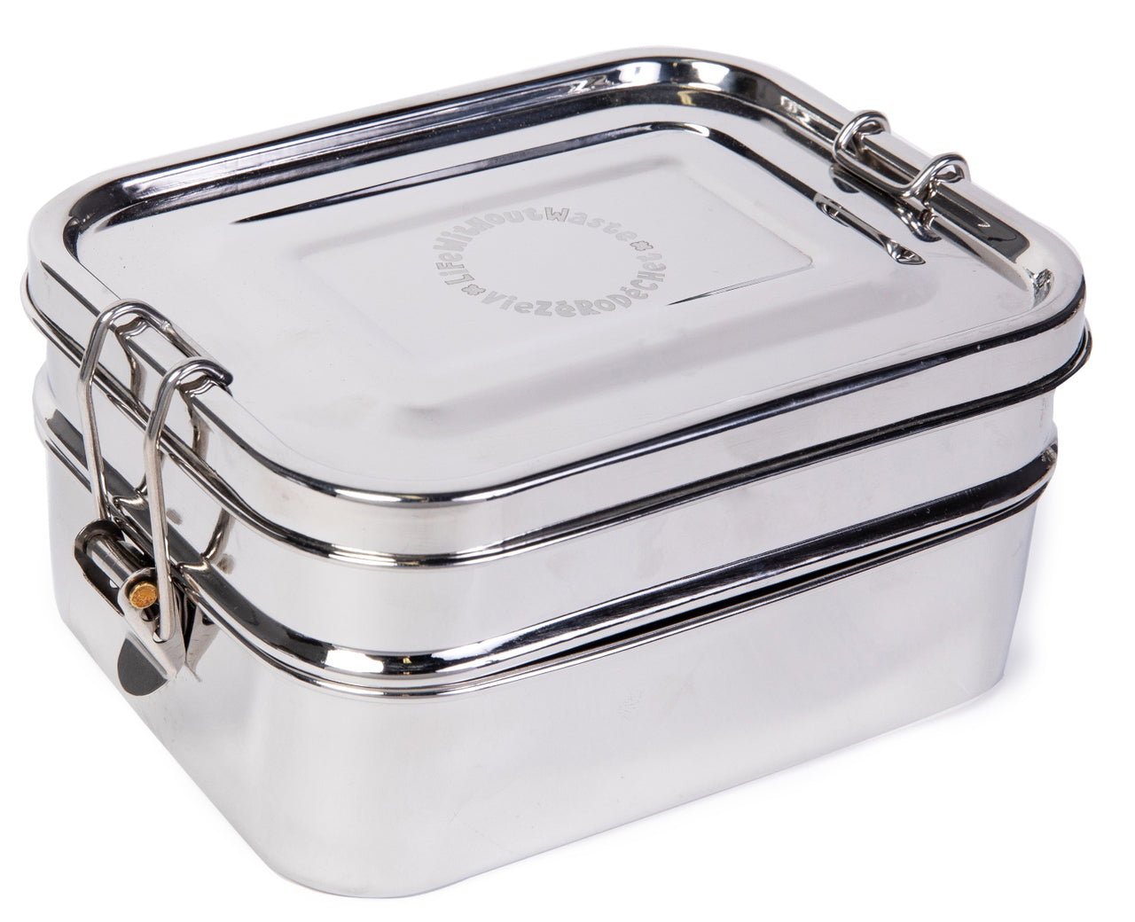 Life Without Waste - Stainless Steel Tiffin Lunchbox All Things Being Eco Chilliwack 2 layer