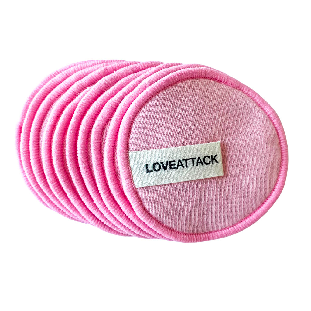 Love Attack - Reusable Organic Cotton Face Rounds