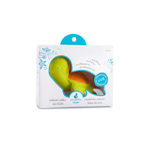 Caa Ocho mele the seaturtle natural rubber bath toy in box