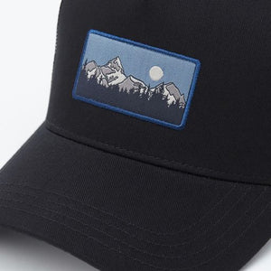 tentree - Mountain Patch Altitude Hat Meteorite Black