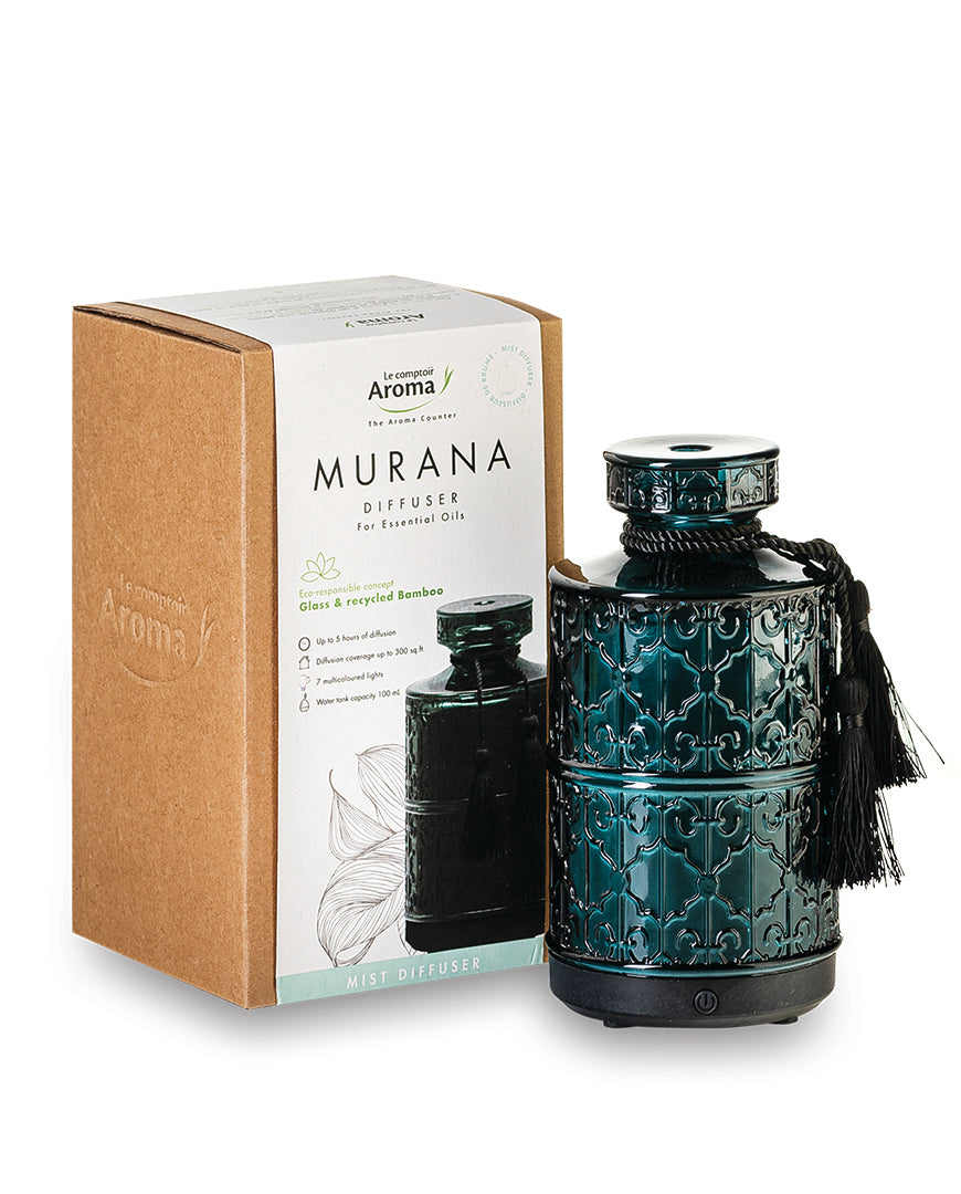 Le Comptoir Aroma - Murana Ultrasonic Essential Oil Diffuser all things being eco chilliwack canadian brand