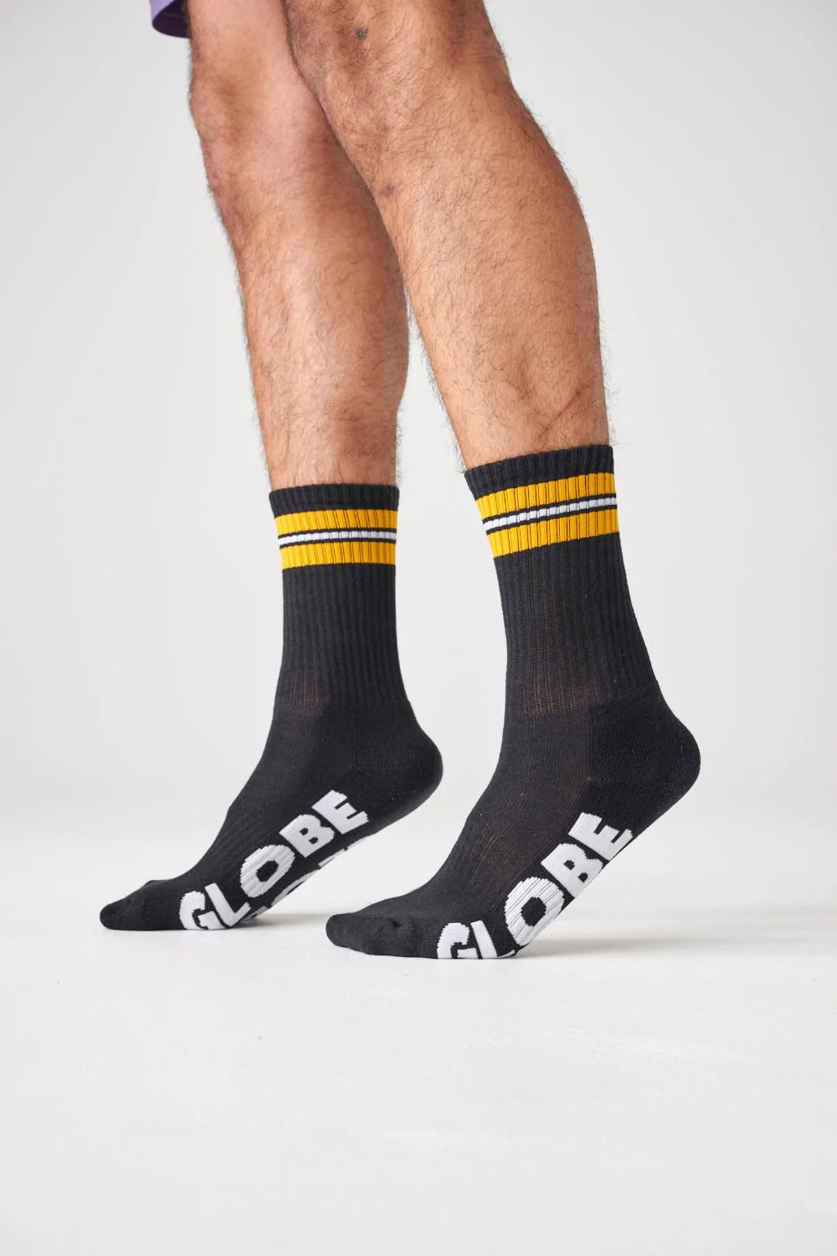 GLOBE - Off Course Organic Cotton Crew Sock 3 Pack all things being eco chilliwack - men's skate apparel