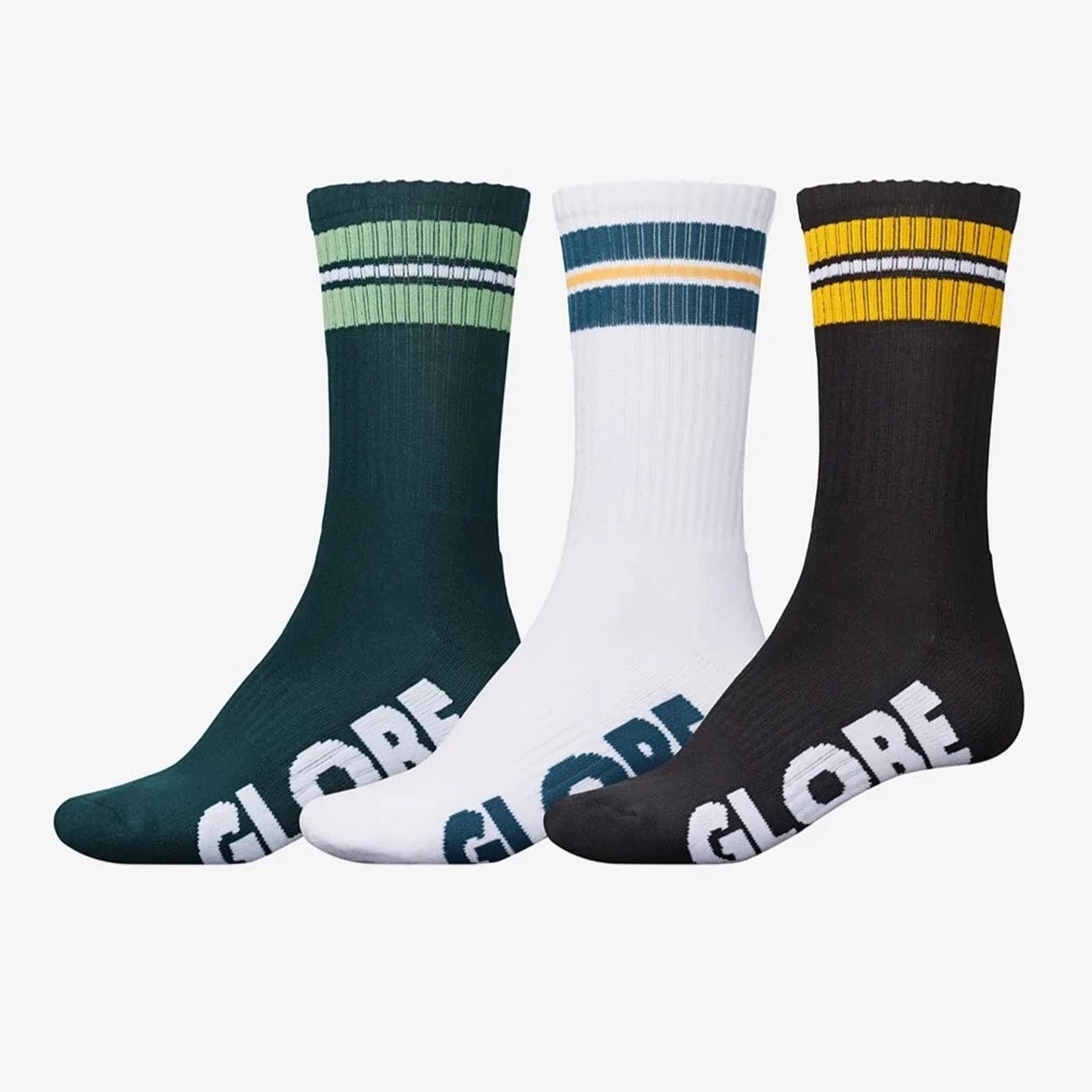 GLOBE - Off Course Organic Cotton Crew Sock 3 Pack all things being eco chilliwack