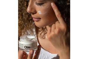 Om - Coconut Dew Hyaluronic Moisture Cream all things being eco chilliwack organic vegan skincare gluten free