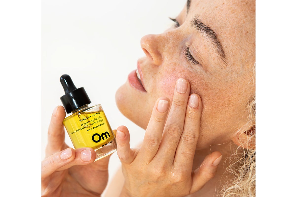 Om - Marula + Cactus Nourishing Face Oil all things being eco chilliwack gluten free skincare