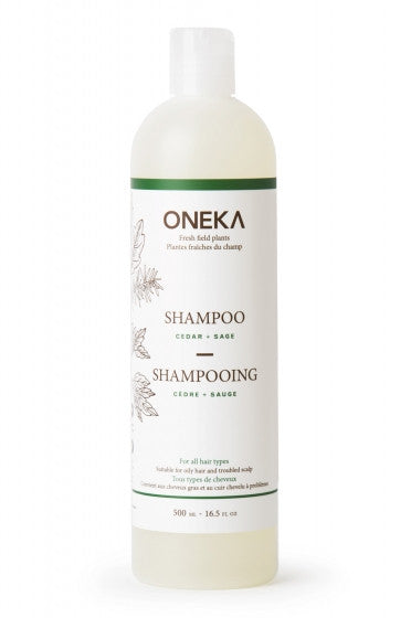 Oneka - Cedar & Sage Shampoo Canadian