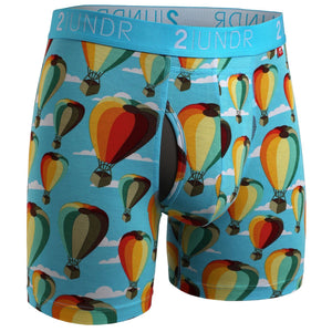 2UNDR - Printed Swing Shift Boxers Hot Air