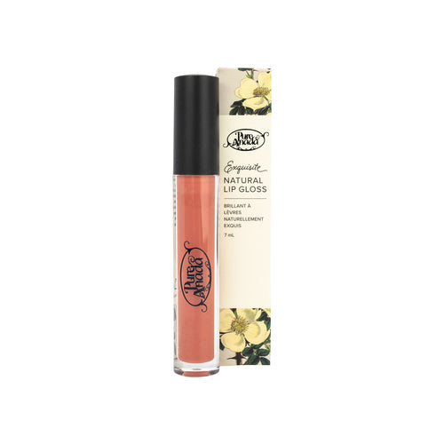 Pure Anada - Exquisite Natural Matte Lip Gloss Peach All Things Being Eco Chilliwack