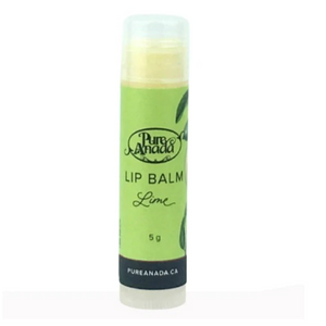 Pure Anada - Lime Lip Balm Canadian Made Lip Care Products All Things Being Eco