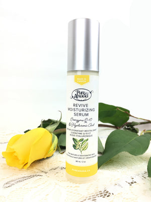 Pure Anada - Coenzyme Q-10 Hyaluronic Acid Revive Moisturizing Serum - all things being eco chilliwack canada - organic and vegan skincare and cosmetics