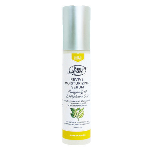 Pure Anada - Coenzyme Q-10 Hyaluronic Acid Revive Moisturizing Serum - all things being eco chilliwack canada