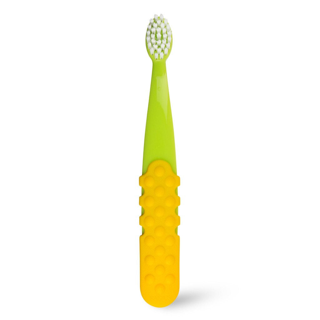 Radius- Totz Plus Toothbrush 3 yrs+ green with yellow