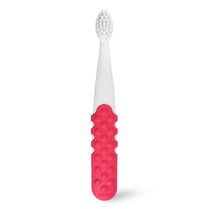Radius- Totz Plus Toothbrush 3 yrs+ white with coral
