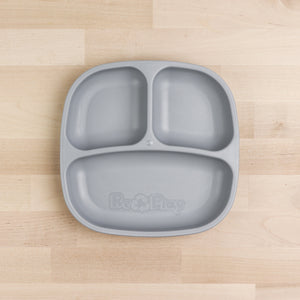 Re-Play - Divided Plate - all things being eco chilliwack canada - kids clothing and accessories store - grey