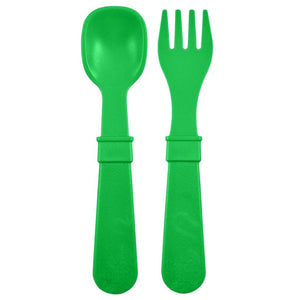 Re-Play - Open Stock Utensils - all things being eco chilliwack canada - kids clothing and accessories boutique - kelly green