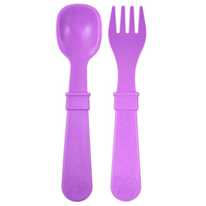 Re-Play - Open Stock Utensils - all things being eco chilliwack canada - kids clothing and accessories boutique - purple