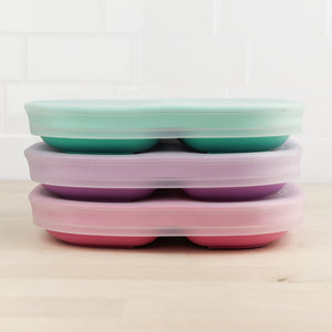 Re-Play - 7" Divided/Flat Plate Silicone Lid Zero Waste Food Storage All Things Being Eco