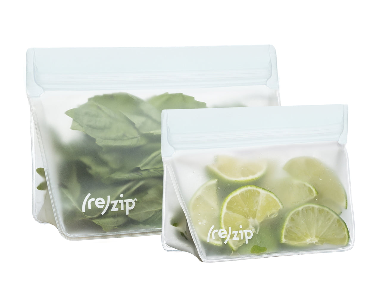 (re)zip - 1 Cup + 2 Cup Stand Up Storage Bags