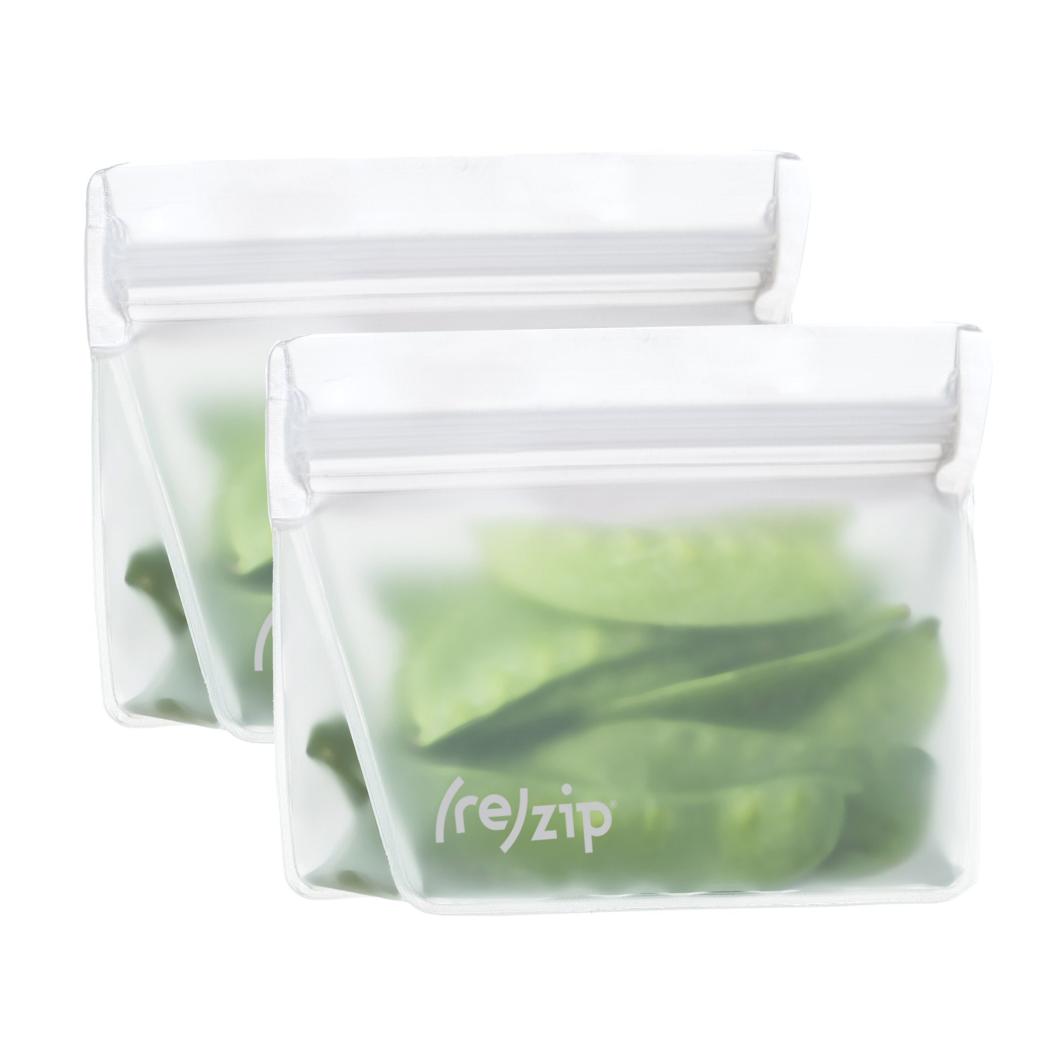 (re)zip - 1 Cup Stand Up Storage Bag (2 Pack) Zero Waste Chilliwack All Things Being Eco