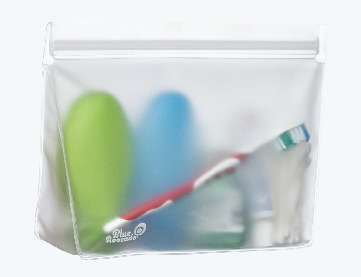re(zip) 4 Cup Reusable Storage Bag Translucent Zero Waste Chilliwack All Things Being Eco