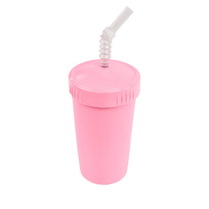Re-Play - Straw Cup With Lid & Straw All Things Being Eco Chilliwack Baby Pink
