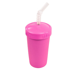 Re-Play - Straw Cup With Lid & Straw All Things Being Eco Chilliwack Bright Pink