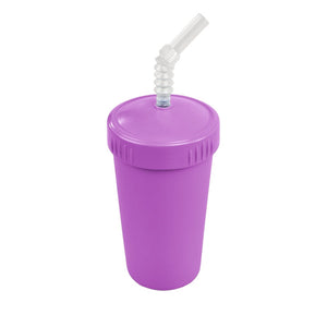Re-Play - Straw Cup With Lid & Straw All Things Being Eco Chilliwack Purple