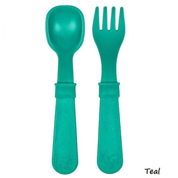 Re-Play - Open Stock Utensils - all things being eco chilliwack canada - kids clothing and accessories boutique - teal