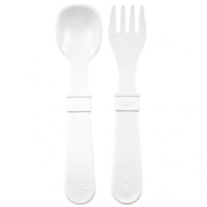 Re-Play - Open Stock Utensils - all things being eco chilliwack canada - kids clothing and accessories boutique - white