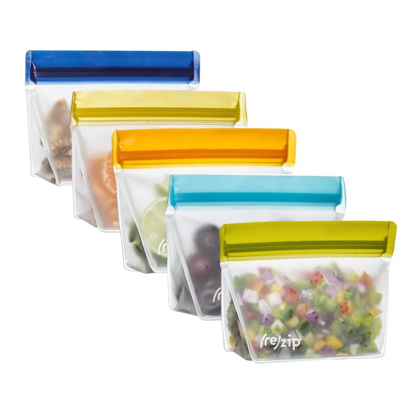 (re)zip - 1 Cup Stand Up Storage Bag (5 Pack) All Things Being Eco Chilliwack Zero Waste Living Store